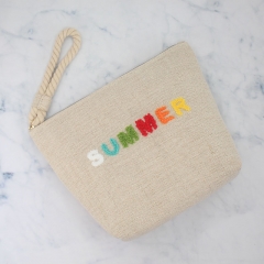 Essential Pouch Cosmetic Bag Jute - CBJ022