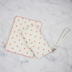 Flat Pouch Cosmetic Bag PU Leather - CBP197