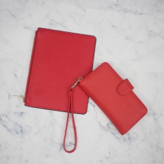 Flat Pouch Cosmetic Bag PU Leather - CBP198