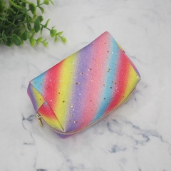 Small Pouch Cosmetic Bag PU Leather - CBH001