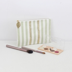 Flat Pouch Cosmetic Bag Bamboo Fiber - CBB053