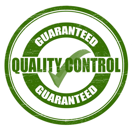 Quality control guaranteed