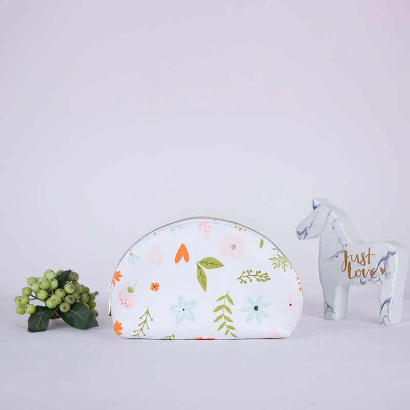 Small Pouch Cosmetic Bag Cotton - CBC085
