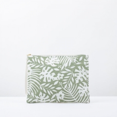 Flat Pouch Cosmetic Bag Recycled cotton - CBC094