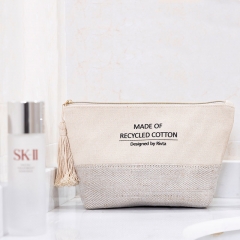 Essential Pouch Cosmetic Bag Recycled Cotton - CBC086