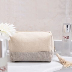 Small Pouch Cosmetic Bag Recycled Cotton - CBC088