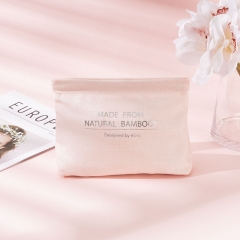 Spring Pouch Cosmetic Bag Bamboo Fiber - CBB072