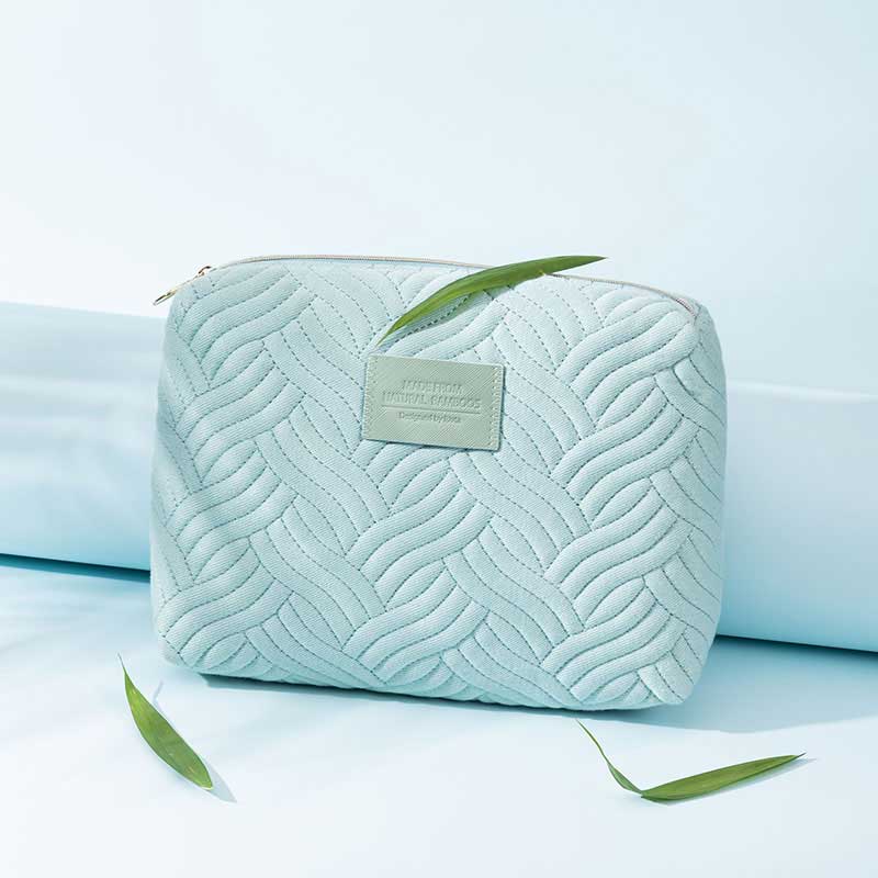 Travel Pouch Cosmetic Bag Bamboo Fiber - CBB101