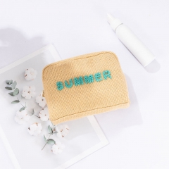 Small Pouch Cosmetic Bag Jute - CBJ023