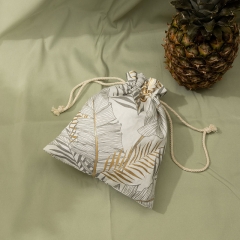 Travel Beauty Drawstring Bag Pineapple Fiber - CNC130