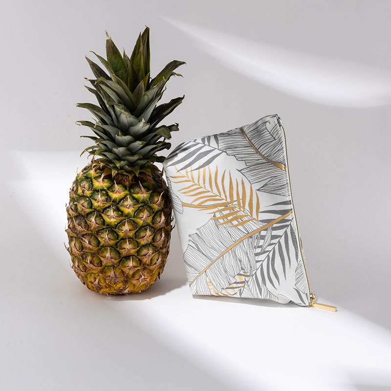 Essential Pouch Cosmetic Bag Pineapple Fiber - CNC129