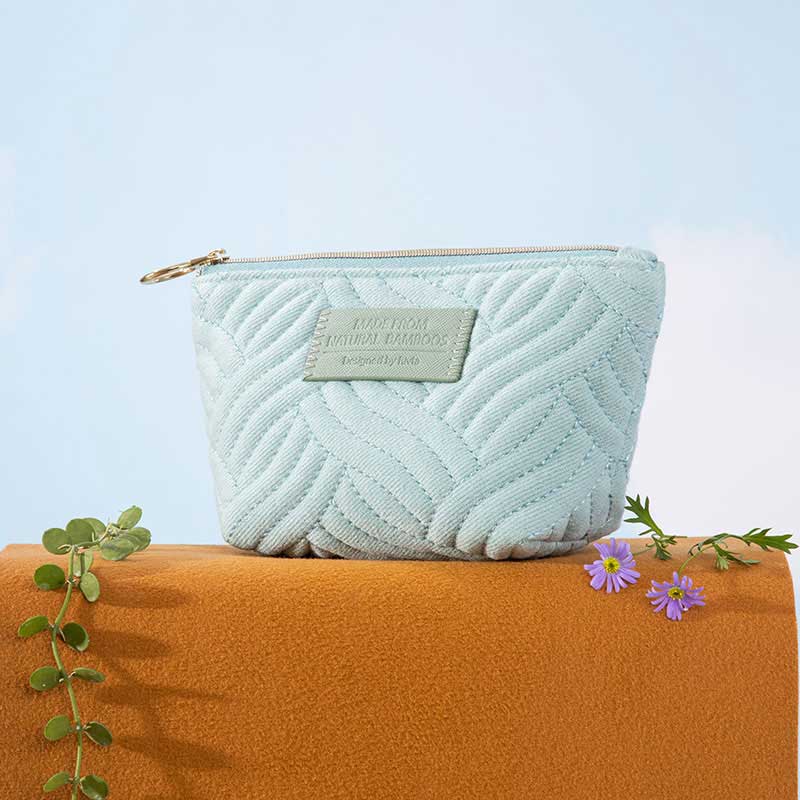 Small Pouch Cosmetic Bag Bamboo Fiber - CBB107