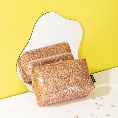 Travel Pouch Cosmetic Bag Glitter - CBG010