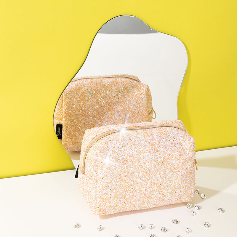 Travel Pouch Cosmetic Bag Glitter - CBG009