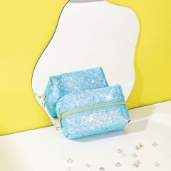 Small Pouch Cosmetic Bag Glitter - CBG019