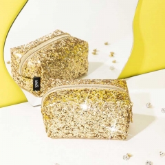 Small Pouch Cosmetic Bag Glitter - CBG023