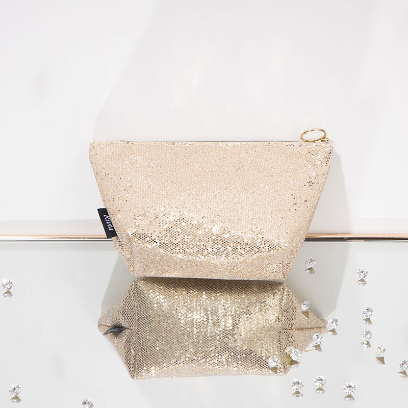 Essential Pouch Cosmetic Bag Glitter - CBG027