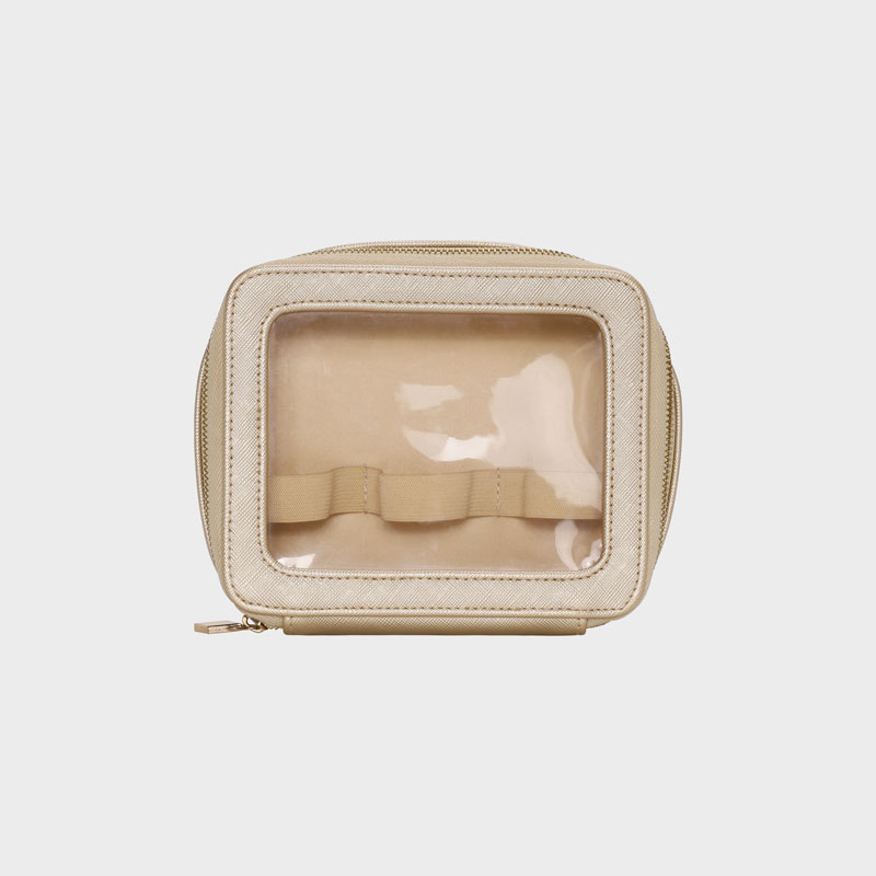 Clear Vegan Essential Oil Bag TPU PU Leather - POC004