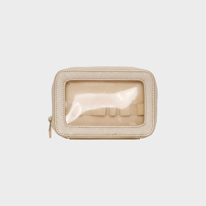 Clear Vegan Essential Oil Bag TPU PU Leather - POC005