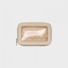 Clear Vegan Essential Oil Bag TPU PU Leather - POC005