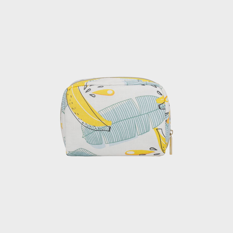 Small Pouch Cosmetic Bag Banana Fiber - CNC136