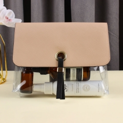 Clutch Cosmetic Bag TPU PU Leather - CBT117