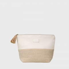 Essential Pouch Cosmetic Bag Bamboo Fiber Jute - CBB043