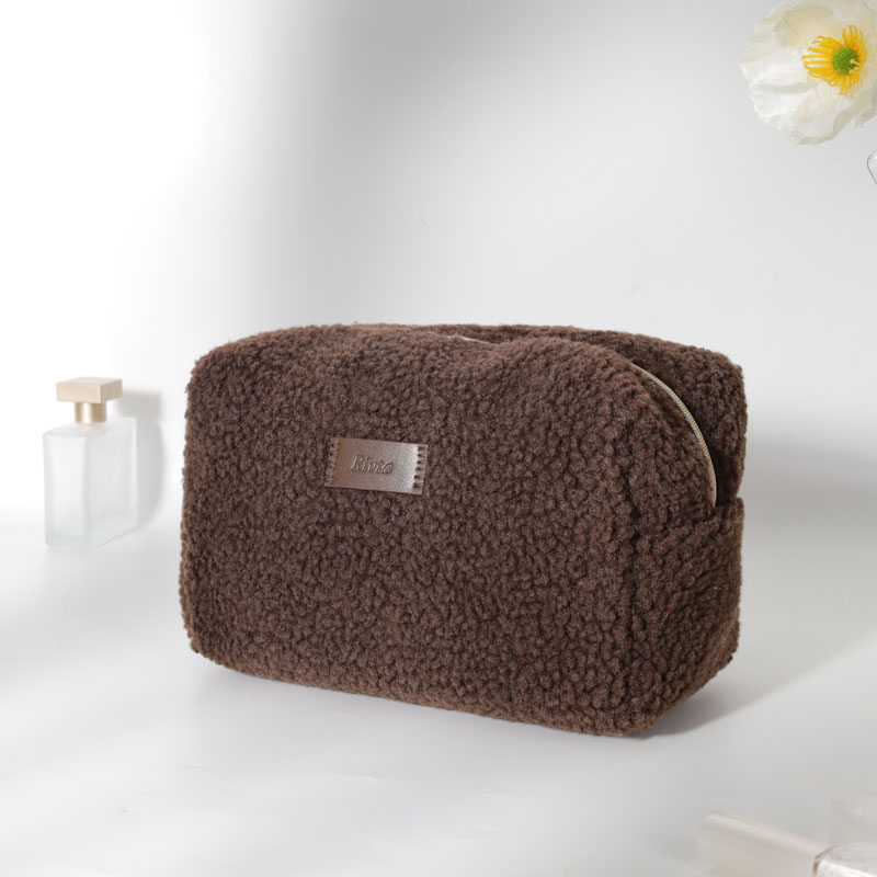 Essential Pouch Cosmetic Bag RPET Polyester Sherpa - CBR263