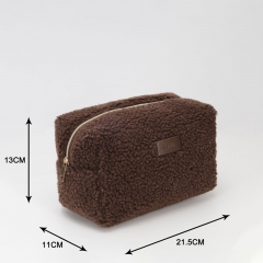 Essential Pouch Cosmetic Bag RPET Polyester Sherpa - CBR263