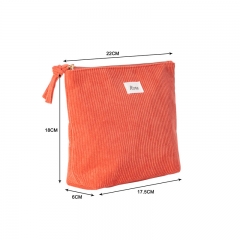 Essential Pouch Cosmetic Bag RPET Corduroy - CBR244