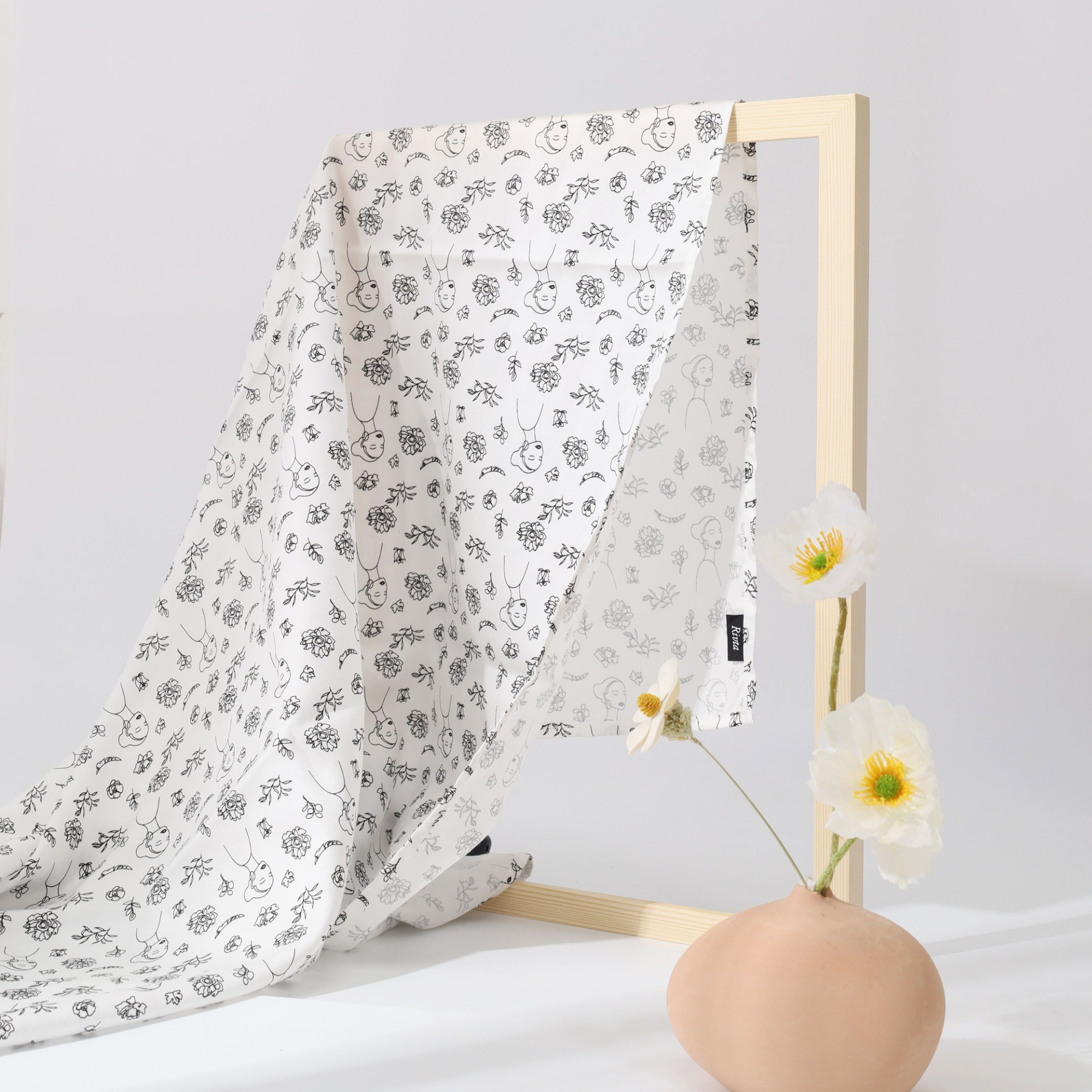 Fashion Items Kerchief Tencel Satin - KER002
