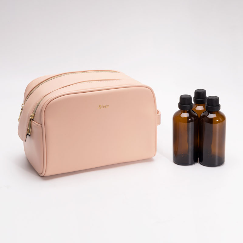 Travel Kit Essential Oil Bag Recycled PU - POC031