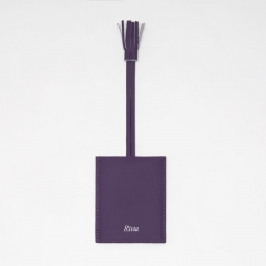 Stylish Luggage Tag Silica Gel Leather - TRA052