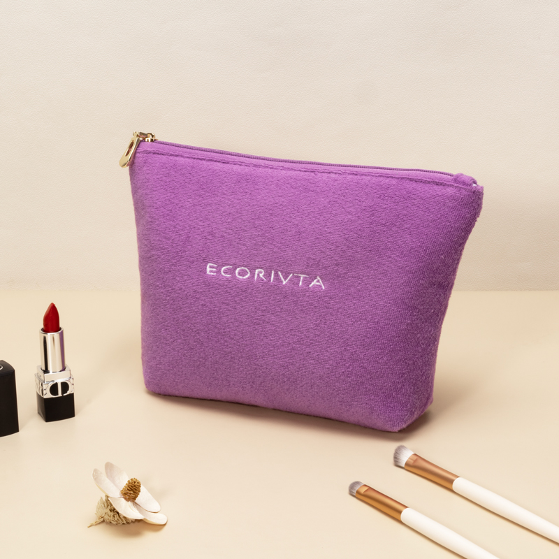 Essential Pouch Cosmetic Bag CVC Towel (Cotton) - CBC155