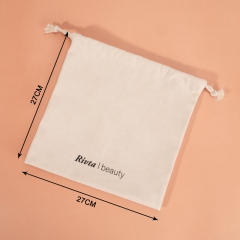 Travel Beauty Drawstring Bag 100% Cotton - CBC158