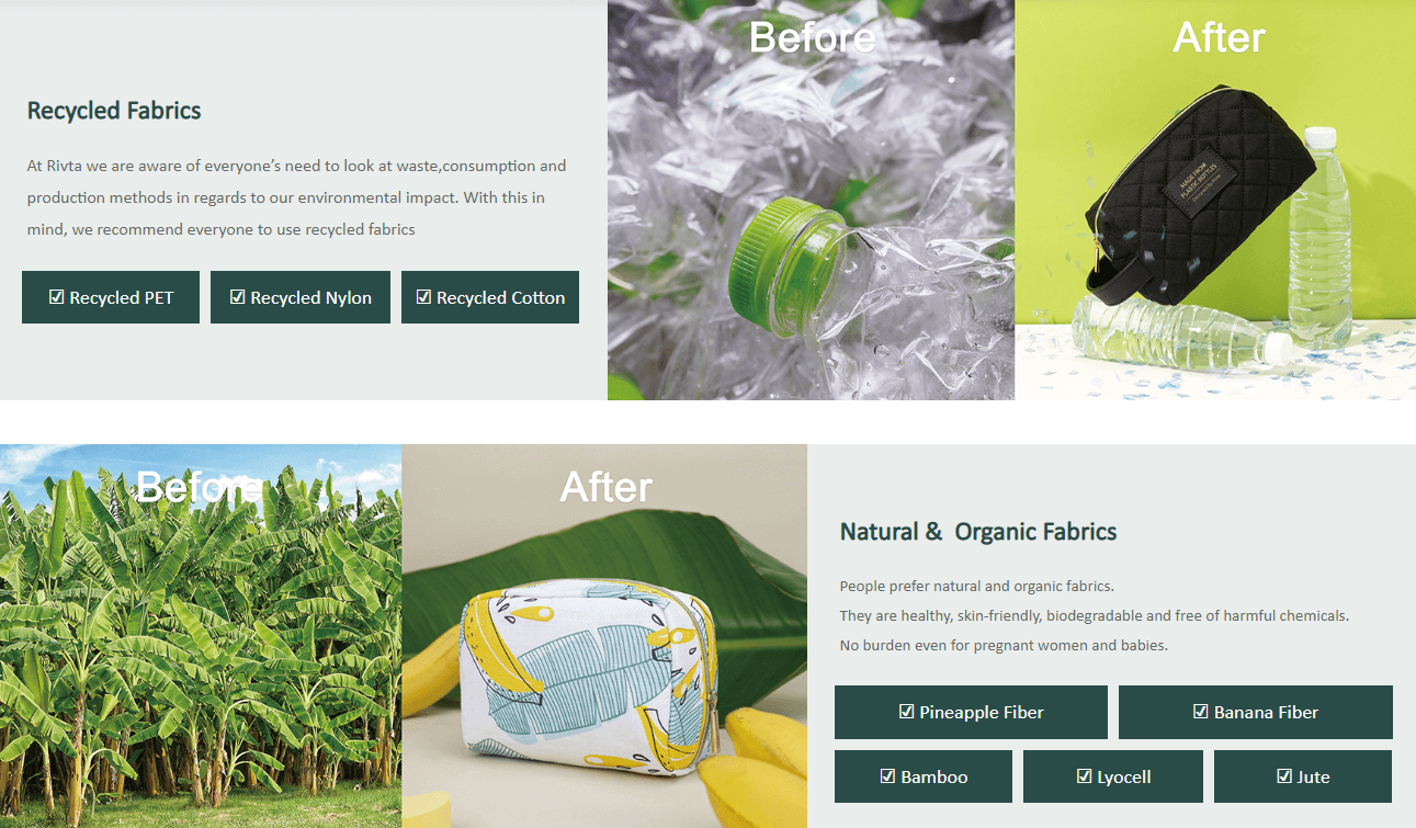 Environmentally friendly materials