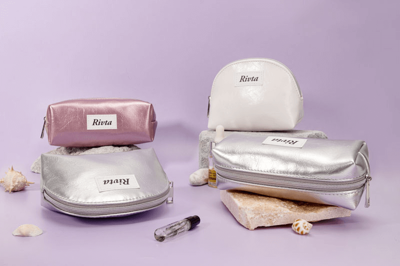 leather cosmetic bags