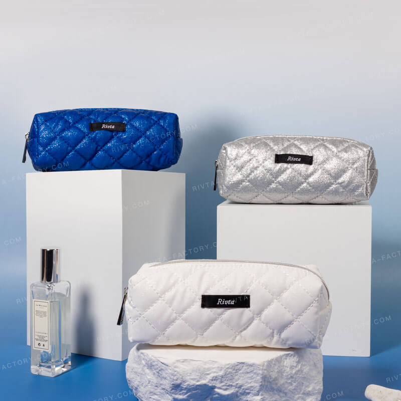 Quilted Pouch Cosmetic Bag RPET - CBR304