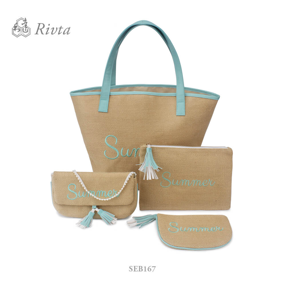 summer cosmetic bag