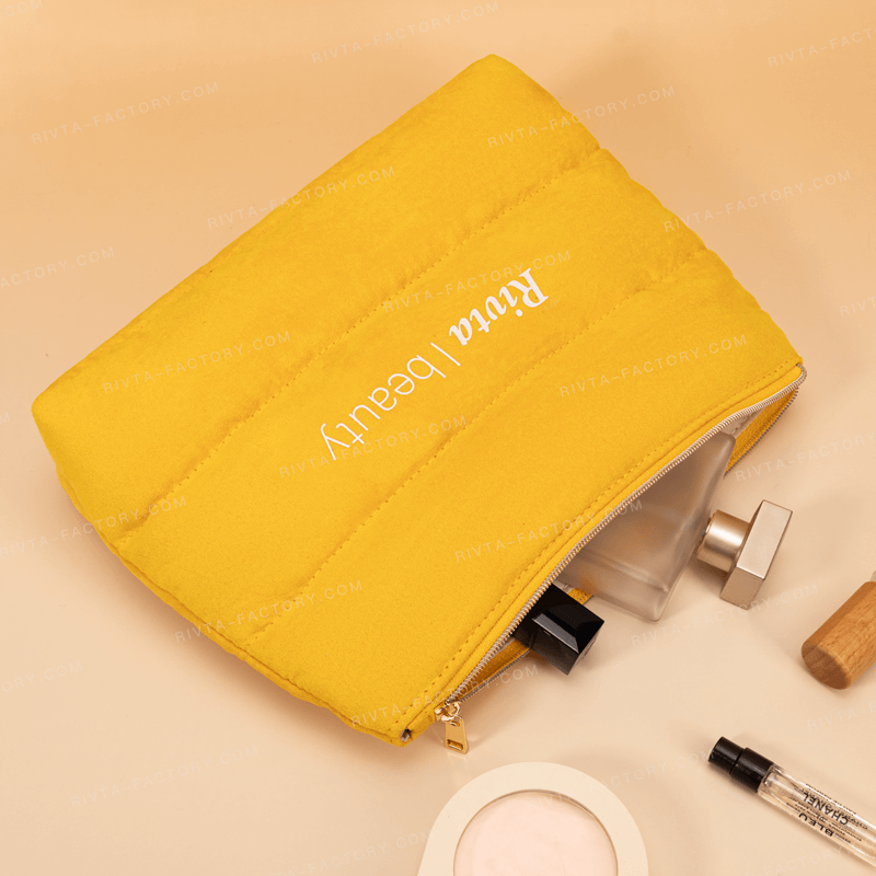 Quilted Pouch Cosmetic Bag RPET - CBR310