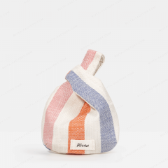 Medium Pouch Cosmetic Bag Cotton Linen - CBC197