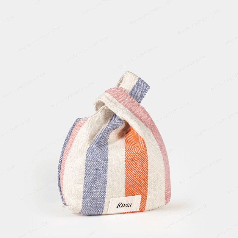 Medium Pouch Cosmetic Bag Cotton Linen - CBC197